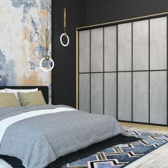 Шкаф-купе Лофт 2400 Шк24-60 (Дуб Сонома) в Нижнекамске - nizhnekamsk.mebel24.online | фото 14