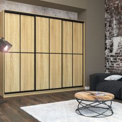 Шкаф-купе Лофт 3000 Шк30-60 (Дуб Сонома) в Нижнекамске - nizhnekamsk.mebel24.online | фото