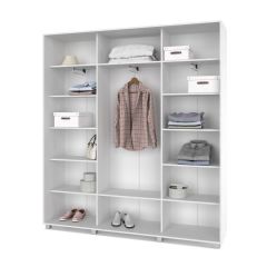 МАРТИН Шкаф-купе Анкор светлый (2000*450) М401 в Нижнекамске - nizhnekamsk.mebel24.online | фото 2