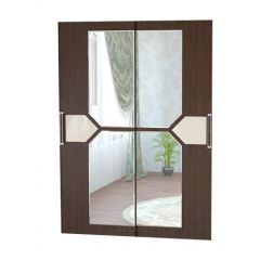 Шкаф-купе ПШ-2.9 1500 Фасад СТРЕЛКА (ВЕНГЕ стрелка беж) в Нижнекамске - nizhnekamsk.mebel24.online | фото 3