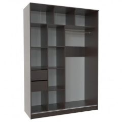 Шкаф-купе ПШ-2.9 1800 Фасад СТРЕЛКА (ВЕНГЕ стрелка беж) в Нижнекамске - nizhnekamsk.mebel24.online | фото 2
