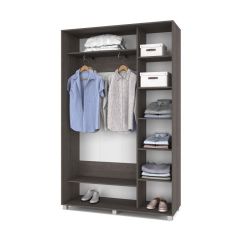 РОЛАНД Шкаф-купе Анкор темный (450*1400) Р441 в Нижнекамске - nizhnekamsk.mebel24.online | фото 3