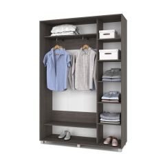 РОЛАНД Шкаф-купе Анкор темный (450*1500) Р451 в Нижнекамске - nizhnekamsk.mebel24.online | фото 2