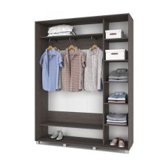РОЛАНД Шкаф-купе Анкор темный (450*1700) Р471 в Нижнекамске - nizhnekamsk.mebel24.online | фото 3