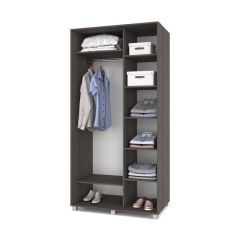РОЛАНД Шкаф-купе Анкор темный (600*1100) Р611 в Нижнекамске - nizhnekamsk.mebel24.online | фото 2