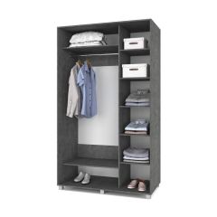 РОЛАНД Шкаф-купе Камень темный (600*1300) Р631 в Нижнекамске - nizhnekamsk.mebel24.online | фото 2