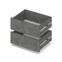 РОЛАНД Шкаф-купе с зеркалом Камень темный (450*1400) Р442 в Нижнекамске - nizhnekamsk.mebel24.online | фото 4