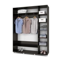 РОЛАНД Шкаф-купе Венге (450*1700) Р471 в Нижнекамске - nizhnekamsk.mebel24.online | фото 3
