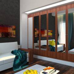 Шкаф распашкой Оксана 1200 (ЛДСП 1 кат.) в Нижнекамске - nizhnekamsk.mebel24.online | фото 10
