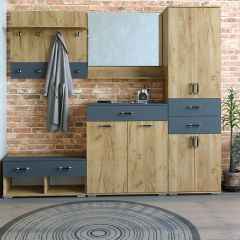 Шкаф с ящиками НКМ Бостон Секция 6 в Нижнекамске - nizhnekamsk.mebel24.online | фото 2