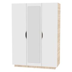 Шкаф с зеркалом "Аврора (H22_M)" в Нижнекамске - nizhnekamsk.mebel24.online | фото