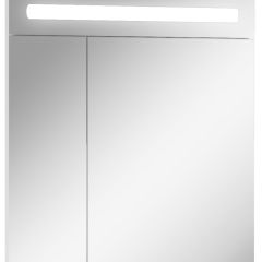 Шкаф-зеркало Аврора 65 с подсветкой LED Домино (DV8006HZ) в Нижнекамске - nizhnekamsk.mebel24.online | фото