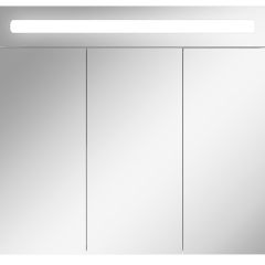 Шкаф-зеркало Аврора 80 с подсветкой LED Домино (DV8009HZ) в Нижнекамске - nizhnekamsk.mebel24.online | фото 4