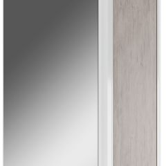 Шкаф-зеркало Uno 60 Дуб серый левый/правый Домино (DU1503HZ) в Нижнекамске - nizhnekamsk.mebel24.online | фото