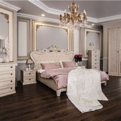 Спальня Афина 6-ти ств. шкаф (Крем корень) в Нижнекамске - nizhnekamsk.mebel24.online | фото