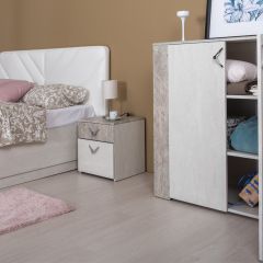 Спальня Амели (модульная) в Нижнекамске - nizhnekamsk.mebel24.online | фото 9