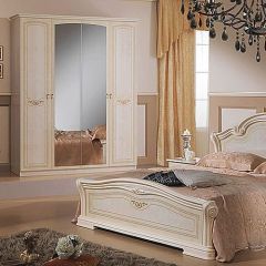 Спальня Ирина (комплект 4 дв.) беж в Нижнекамске - nizhnekamsk.mebel24.online | фото