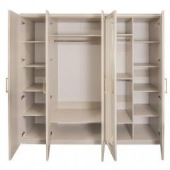 Спальня Мокко 5-ти ств. (бежевый) в Нижнекамске - nizhnekamsk.mebel24.online | фото 3