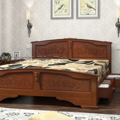 ЛАК Спальный гарнитур (модульный) орех в Нижнекамске - nizhnekamsk.mebel24.online | фото 3