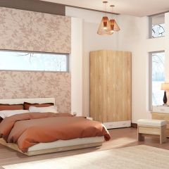 Спальный гарнитур Линда (модульный) в Нижнекамске - nizhnekamsk.mebel24.online | фото 3