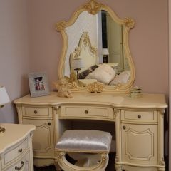 Спальный гарнитур Мона Лиза (крем) 1600 в Нижнекамске - nizhnekamsk.mebel24.online | фото 9