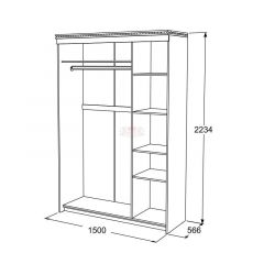 Спальный гарнитур Ольга-13 (модульный) в Нижнекамске - nizhnekamsk.mebel24.online | фото 23