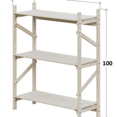 Стеллаж Конструктор Арт.С1000-1 в Нижнекамске - nizhnekamsk.mebel24.online | фото 2