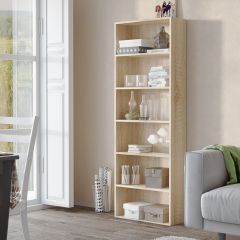 Стеллаж Лофт (Дуб сонома) в Нижнекамске - nizhnekamsk.mebel24.online | фото