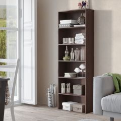 Стеллаж Лофт (Венге) в Нижнекамске - nizhnekamsk.mebel24.online | фото
