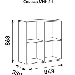 Стеллаж Мини 4 в Нижнекамске - nizhnekamsk.mebel24.online | фото 6