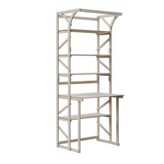 Стеллаж+стол со стойкой Конструктор Арт.СRСт2-1 в Нижнекамске - nizhnekamsk.mebel24.online | фото