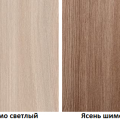 Стенка Марта 11 (Ясень темный/светлый) в Нижнекамске - nizhnekamsk.mebel24.online | фото 4