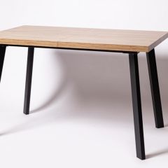 Стол Angel (аналог Hagen) 1200 (+400) Дуб Канзас в Нижнекамске - nizhnekamsk.mebel24.online | фото 2
