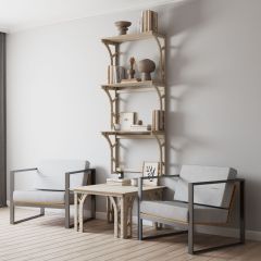 Столик журнальный Конструктор Арт. СЖ -1 в Нижнекамске - nizhnekamsk.mebel24.online | фото 6