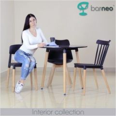 Стул Barneo N-12-2 Sephi PU черный в Нижнекамске - nizhnekamsk.mebel24.online | фото 2