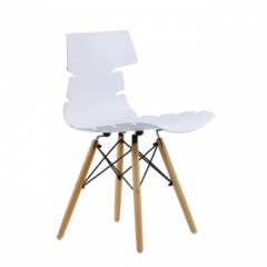 Стул Barneo N-230 Return PW-030 белый в Нижнекамске - nizhnekamsk.mebel24.online | фото