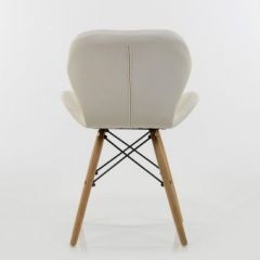 Стул Barneo N-42 Perfecto PU белый в Нижнекамске - nizhnekamsk.mebel24.online | фото 4