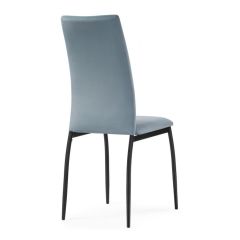 Стул на металлокаркасе Tod light blue / black в Нижнекамске - nizhnekamsk.mebel24.online | фото 5