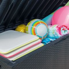 Сундук CAPRI STORAGE BOX 305 L антрацит в Нижнекамске - nizhnekamsk.mebel24.online | фото 2