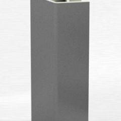Угловое соединение для цоколя 135 гр. h150 мм (Алюминий, Белый, Черный, Сономаый) в Нижнекамске - nizhnekamsk.mebel24.online | фото 1