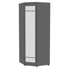 Угловой шкаф с зеркалом "Алиса (H6_M)" ручка скоба в Нижнекамске - nizhnekamsk.mebel24.online | фото 20