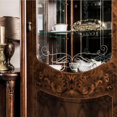 Витрина одностворчатая Илона (караваджо) в Нижнекамске - nizhnekamsk.mebel24.online | фото 5
