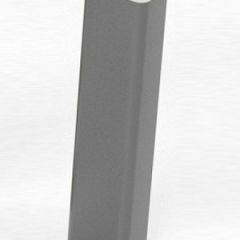 Торцевая заглушка для цоколя h150 мм Цвет Алюминий (Алюминий, Белый, Черный, Сонома) в Нижнекамске - nizhnekamsk.mebel24.online | фото