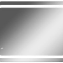 Зеркало Elis 100 white с подсветкой Sansa (SEe1045Z) в Нижнекамске - nizhnekamsk.mebel24.online | фото