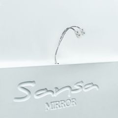 Зеркало Gia 75 white с подсветкой Sansa (SGa1044Z) в Нижнекамске - nizhnekamsk.mebel24.online | фото 5