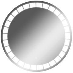 Зеркало Маскат 700х700 с подсветкой Домино (GL7057Z) в Нижнекамске - nizhnekamsk.mebel24.online | фото