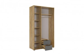 АДАМ Спальный гарнитур (модульный) графит в Нижнекамске - nizhnekamsk.mebel24.online | фото 20