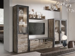 Амели Тумба ТВ (Дуб Юкон-Бетон темный) в Нижнекамске - nizhnekamsk.mebel24.online | фото 3