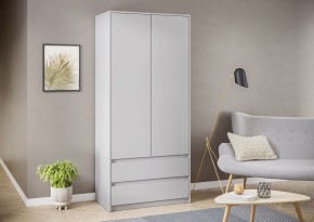 АЙДЕН ШК06-900 Шкаф 2 двери/2 ящика (серый) в Нижнекамске - nizhnekamsk.mebel24.online | фото