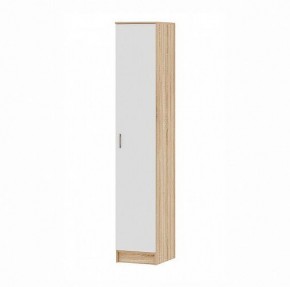 БЕАТРИС Шкаф Соло (дуб сонома/белый глянец) в Нижнекамске - nizhnekamsk.mebel24.online | фото